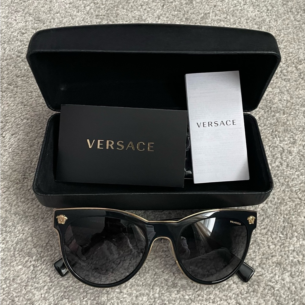 Versace Polarized Sunglasses